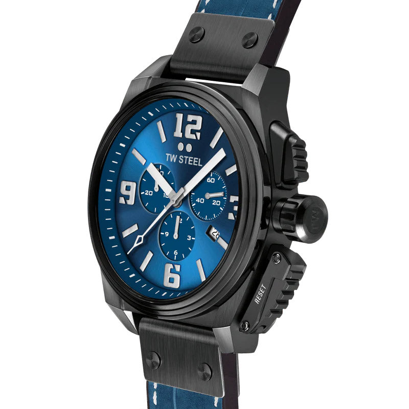 TW Steel Canteen 46mm Blue Men's Limited Edition Watch