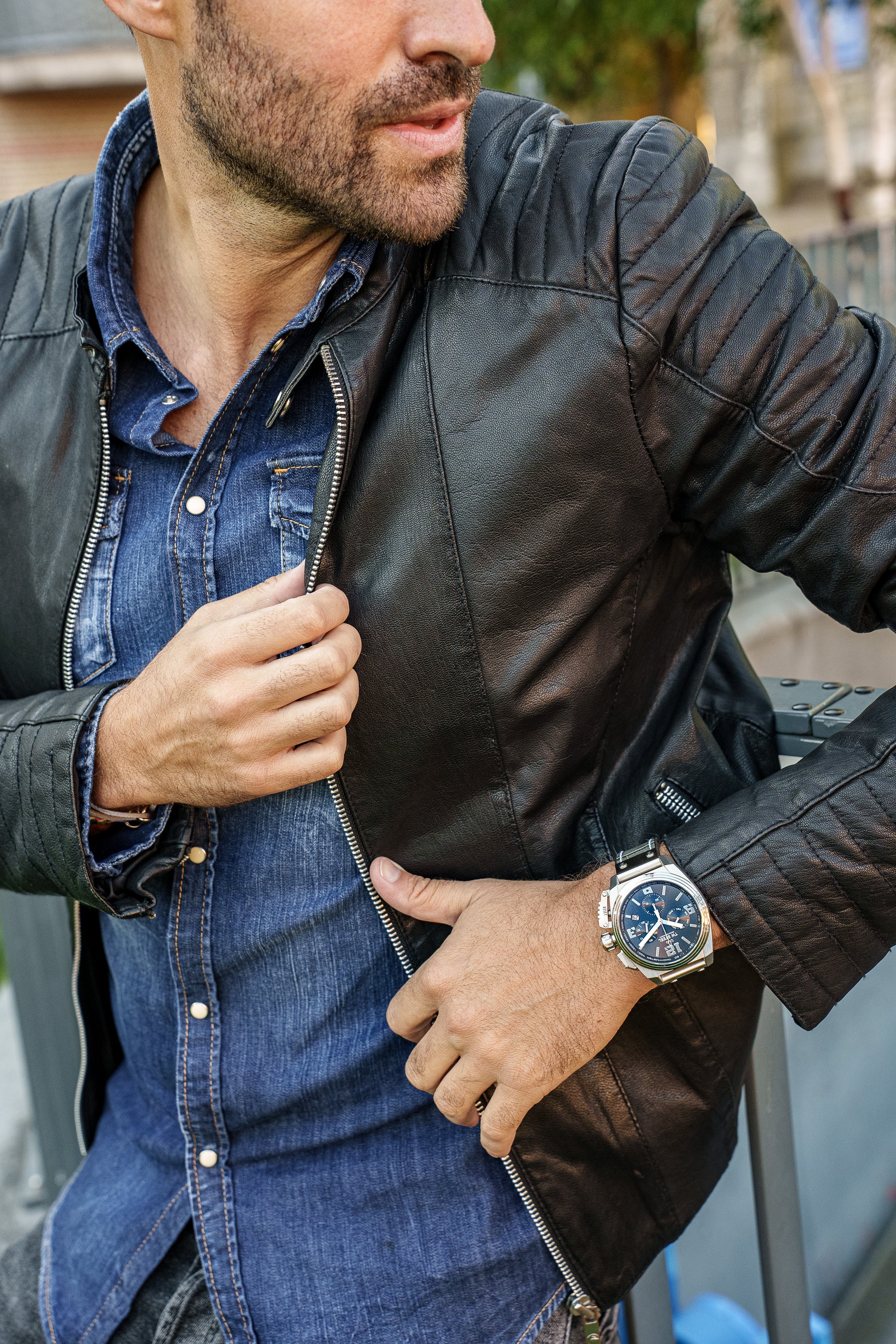 TW Steel Watch Swiss Canteen Chronograph Grey
