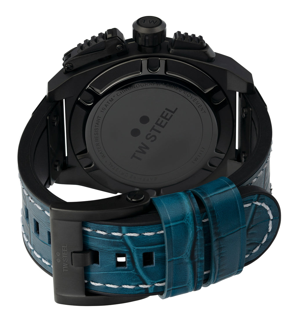 TW Steel Watch Swiss Canteen Chronograph Black