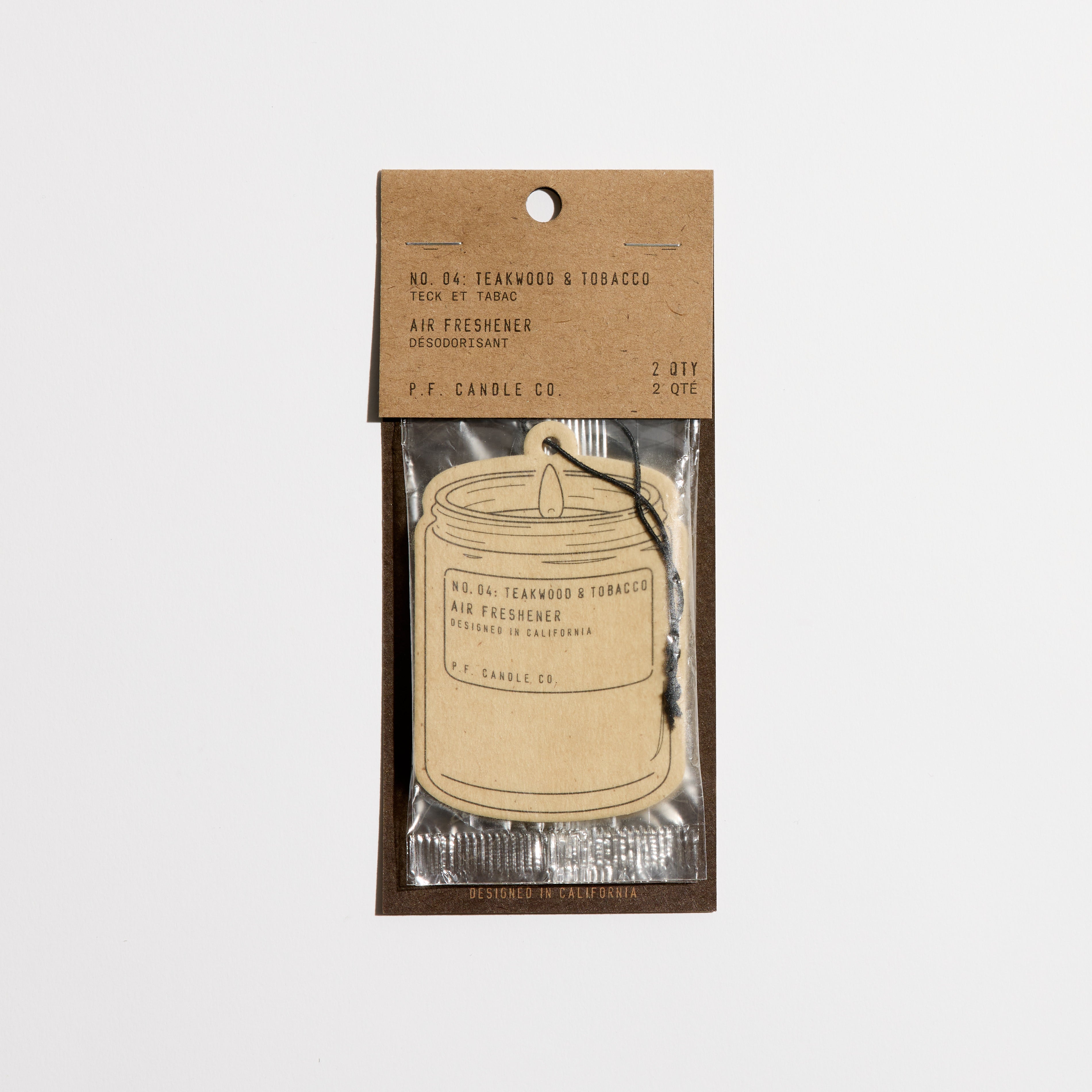 Teakholz & Tabak – Lufterfrischer 2er-Pack