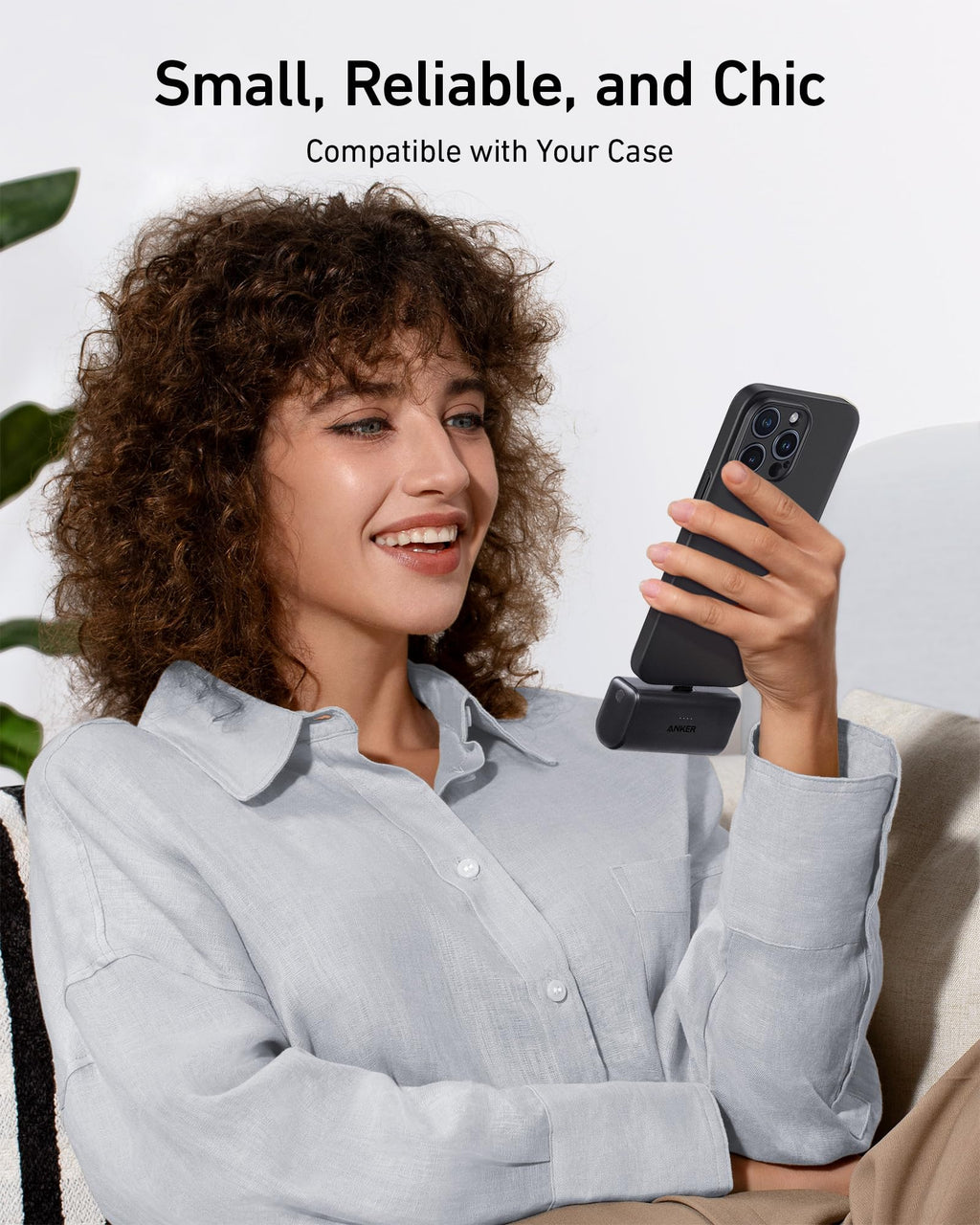 Anker Nano Power Bank (22.5W, Built-In USB-C Connector) and Sport X10
