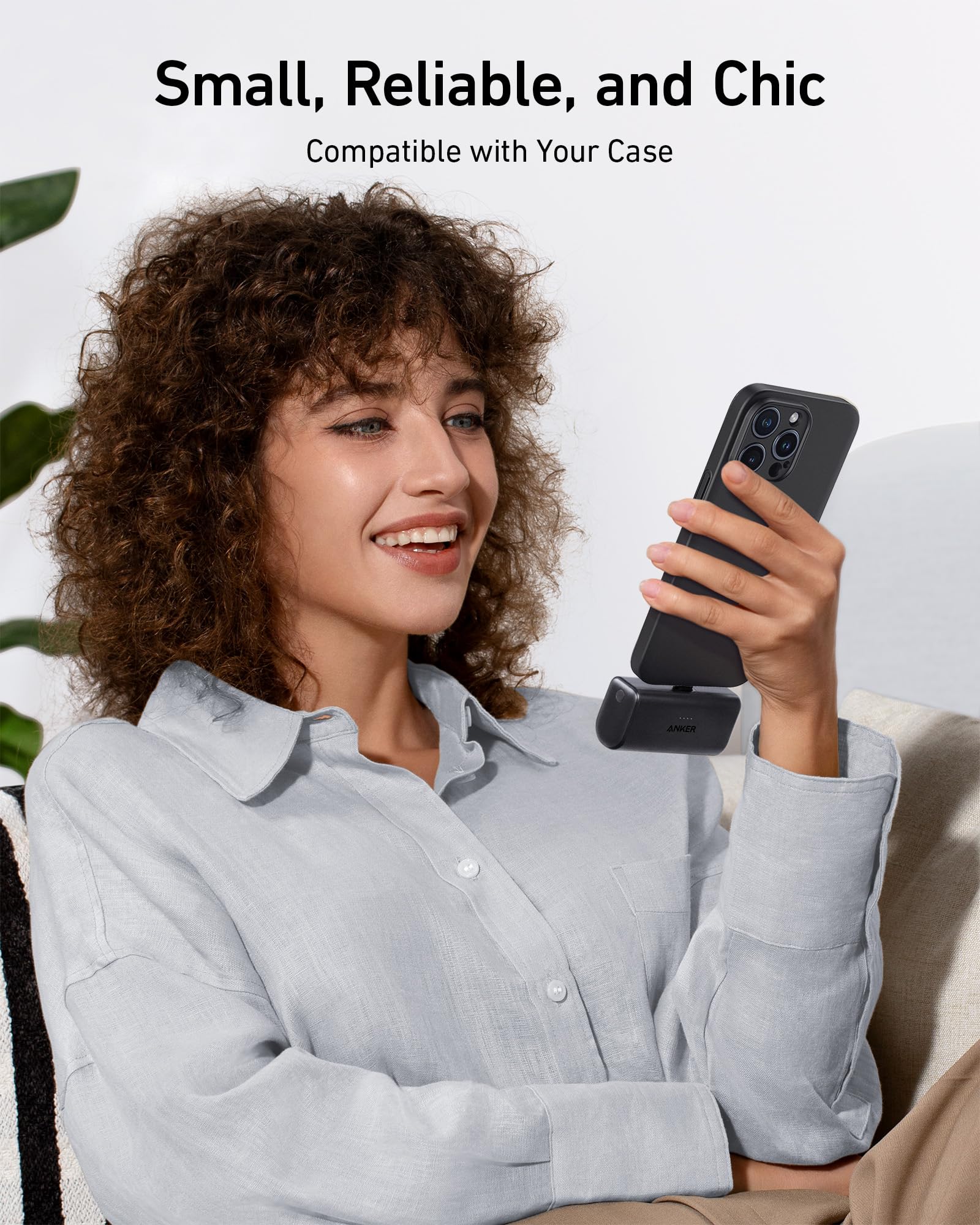 Anker Nano Power Bank (22.5W, Built-In USB-C Connector) and Sport X10