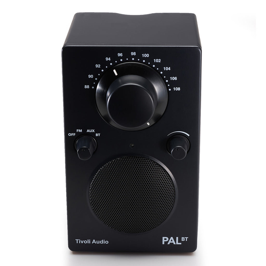 Tivoli Audio PAL BT Bluetooth FM Portable Radio and Speaker - Gen 3 (Black)