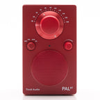 Tivoli Audio PAL BT Bluetooth FM Portable Radio and Speaker - Gen 3 (Red)