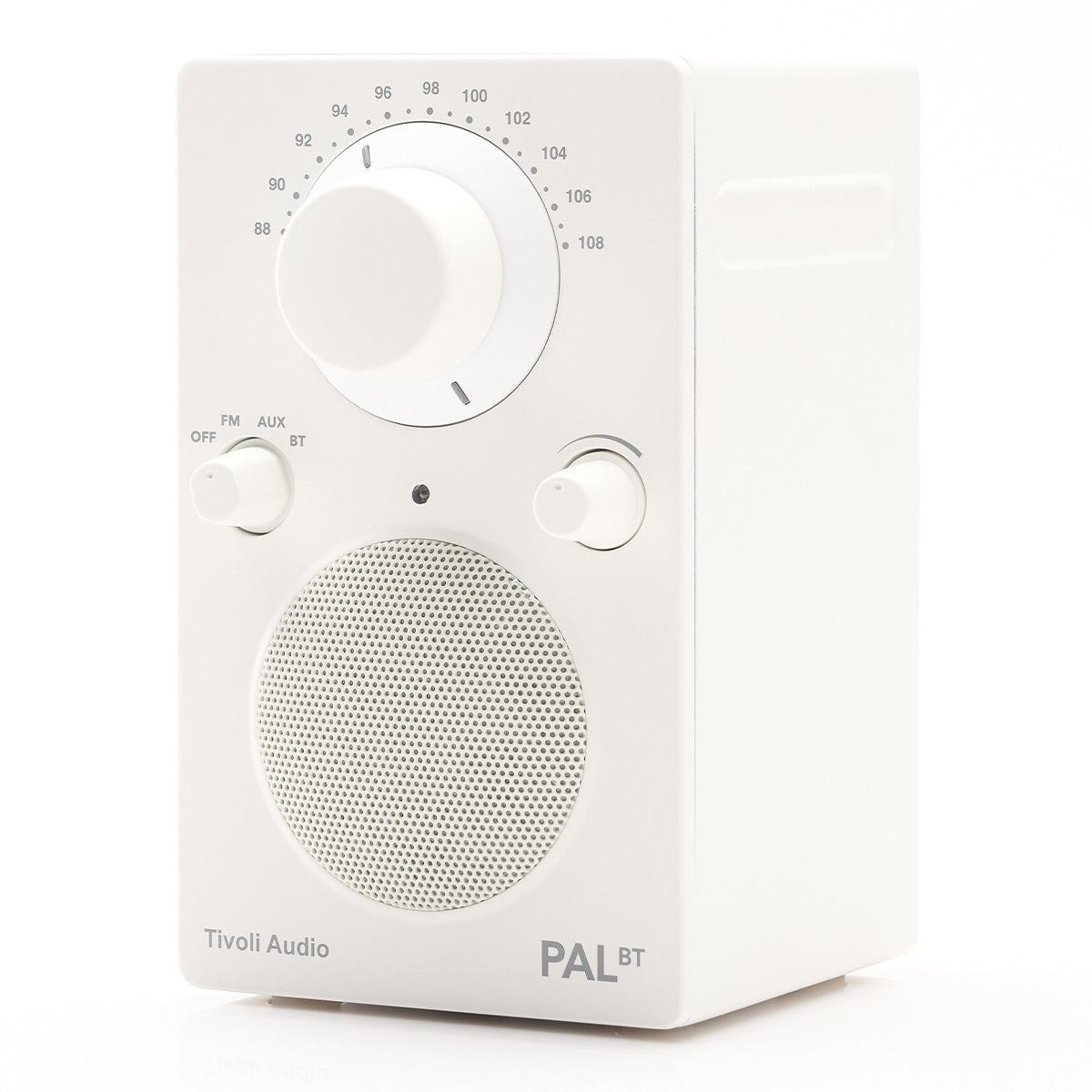 Tivoli Audio PAL BT Bluetooth FM Portable Radio and Speaker - Gen 3 (White)