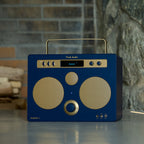 Tivoli Audio Songbook MAX Bluetooth Speaker with Built-In Pre-Amp and Carrying Handle (Blue)
