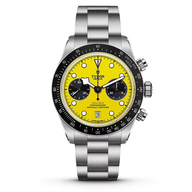 Black Bay Chrono Bumblebee | 39mm, Mens Watch