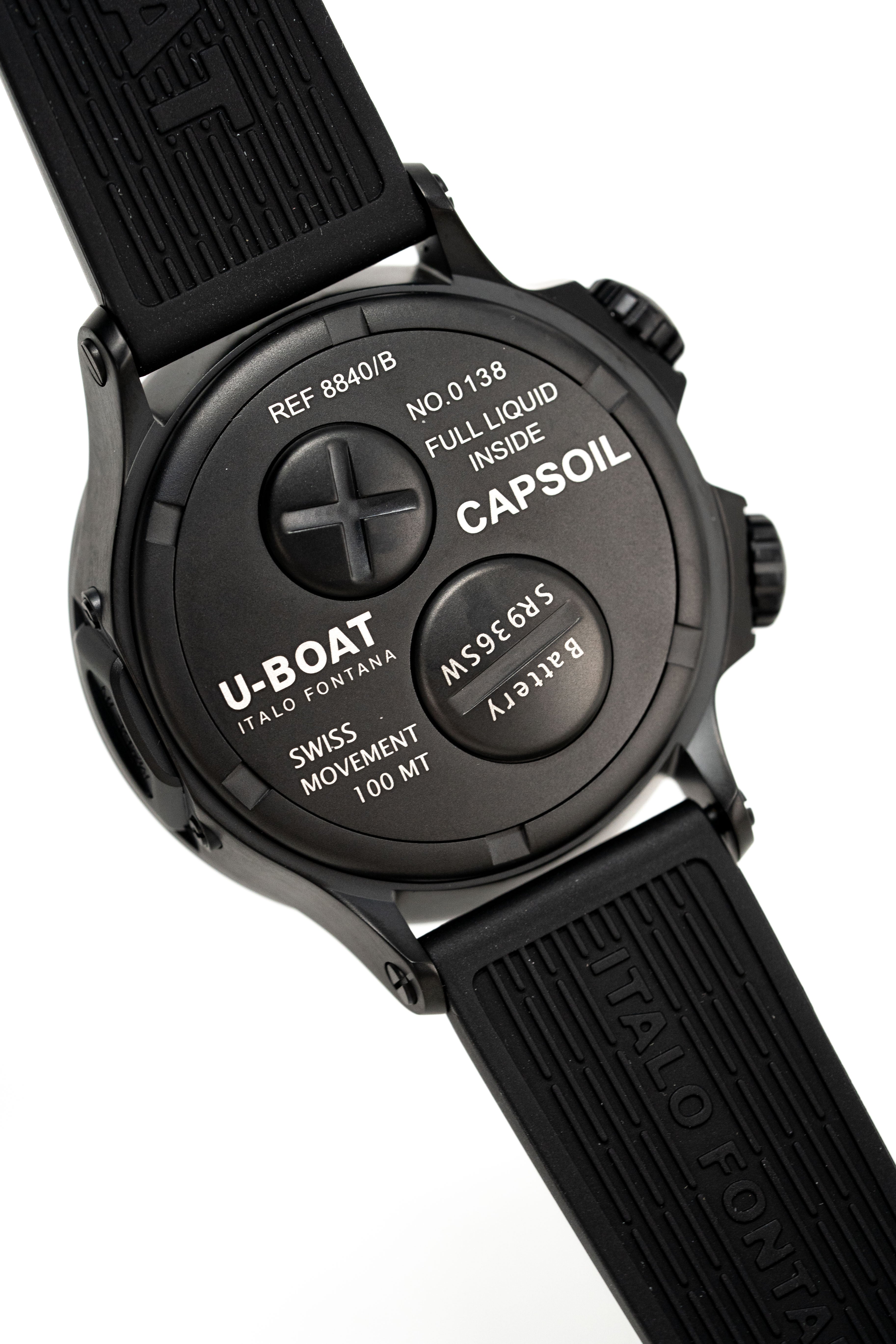 U-Boat Watch Capsoil Doppiotempo 45 DLC Green Rehaut