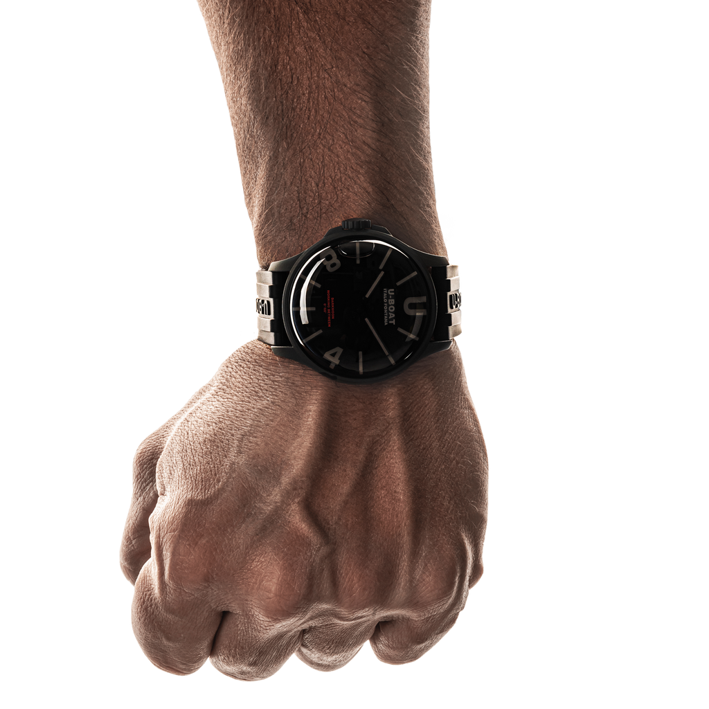 U-Boat Watch Darkmoon 44 GY Camouflage Curved Black