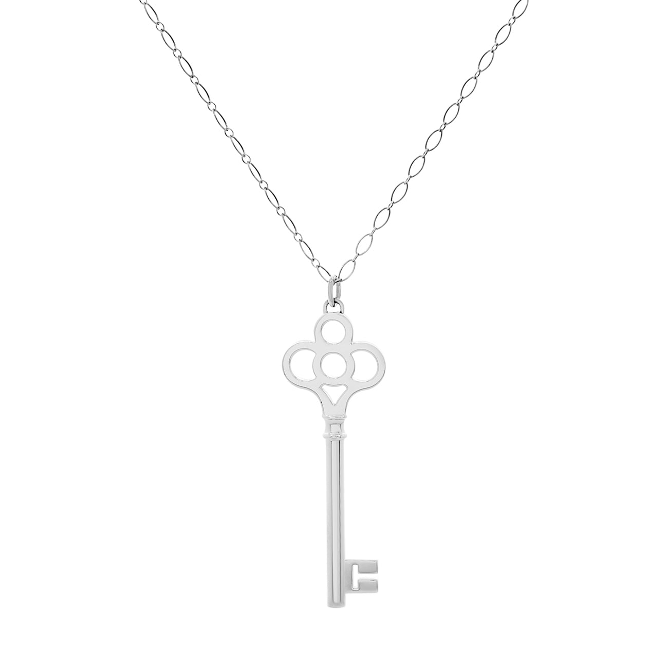 Tiffany & Co. Schlüsselanhänger mit großer Krone aus Sterlingsilber