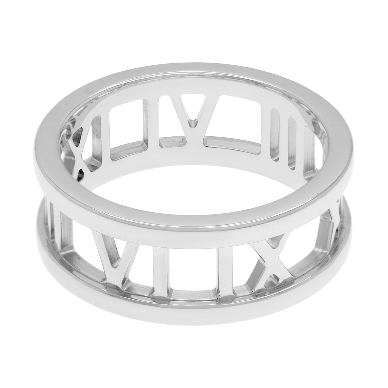 Tiffany & Co. Atlas Ring aus 18 Karat Weißgold