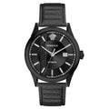 Versace Men's Watch Aiakos 44mm Automatic Black Diamond
