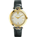 Versace Ladies Watch Crystal Gleam White Gold