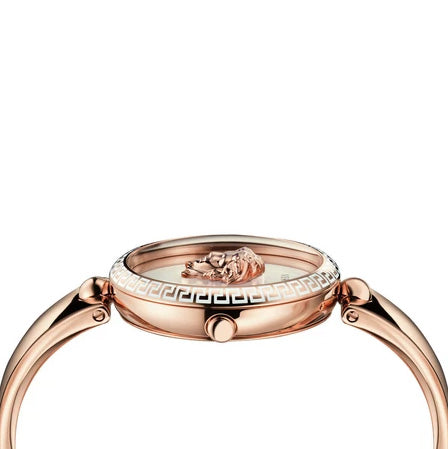 Versace Palazzo Empire Quartz Ladies' Rose Gold White Watch