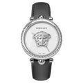 Versace Palazzo Empire Quartz Ladies' Silver Black Watch