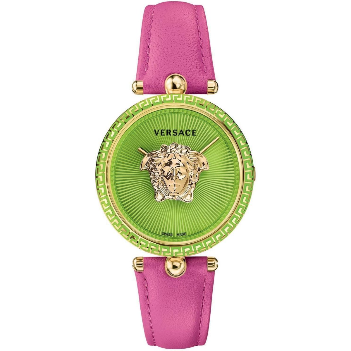 Versace Palazzo Quartz Ladies' Green Pink  Watch
