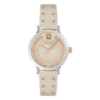 Versace Greca Fortuna 35mm Classic Beige Silver Ladies’ Watch