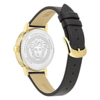 Versace Greca Fortuna 35mm Classic Black Gold Ladies’ Watch