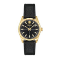 Versace Millenium 32mm Black Gold Ladies’ Dress Watch