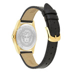 Versace Millenium 32mm Classic Black Gold Ladies’ Watch