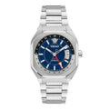 Versace V-Contempo GMT 40mm Classic Blue Silver Men’s Watch