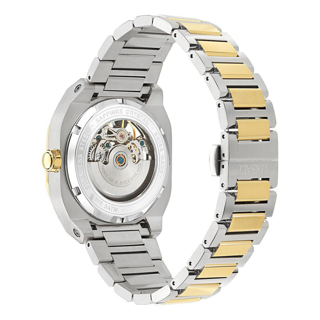 Versace V-Contempo GMT 40mm Classic Green Gold Men’s Watch