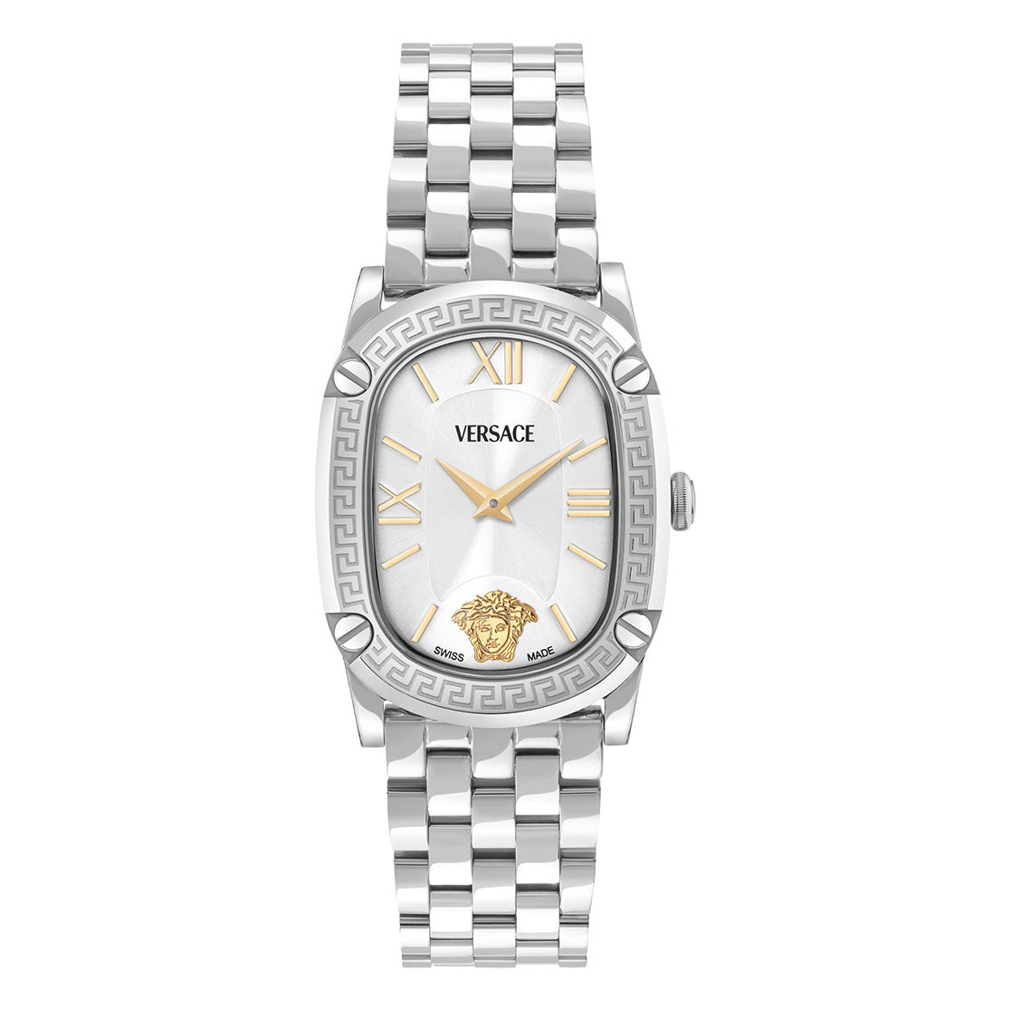 Versace Greca Couture 29mm Silver Ladies Watch