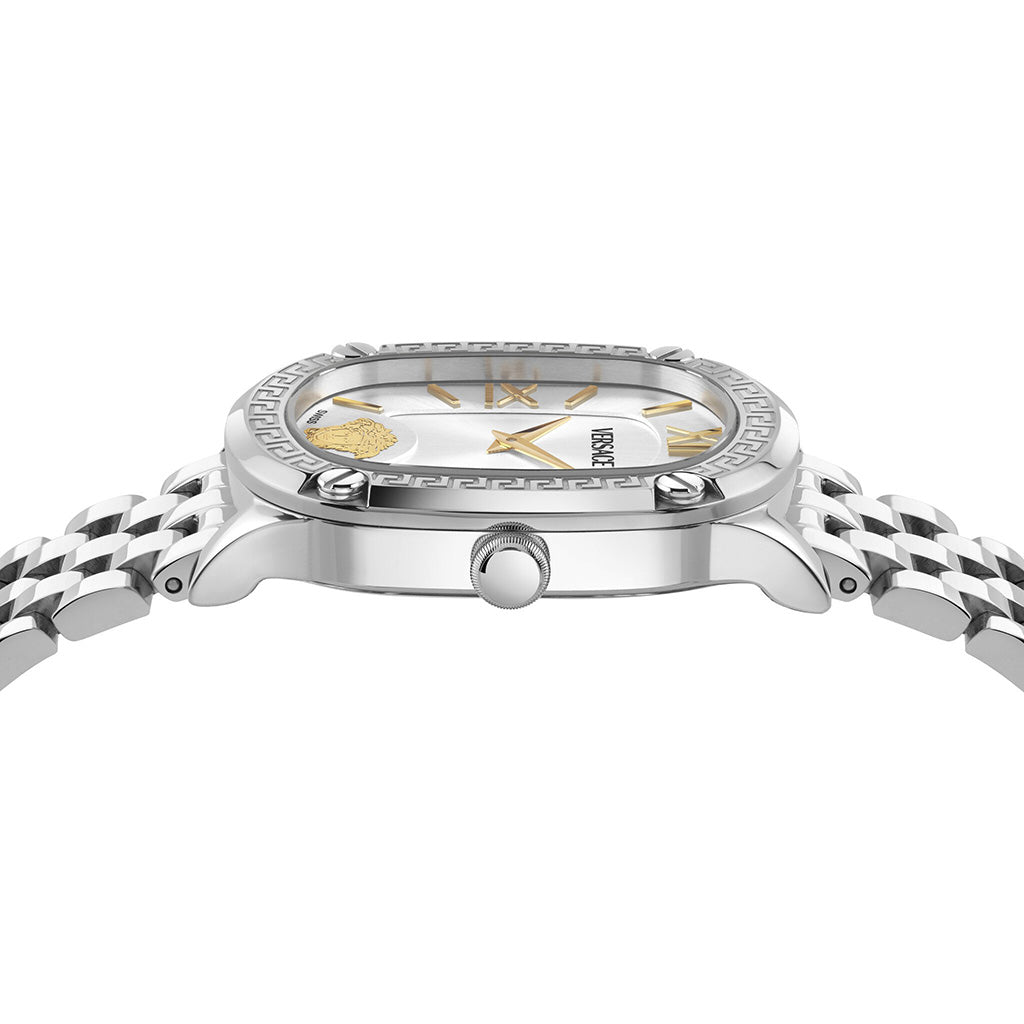 Versace Greca Couture 29mm Silver Ladies Dress Watch