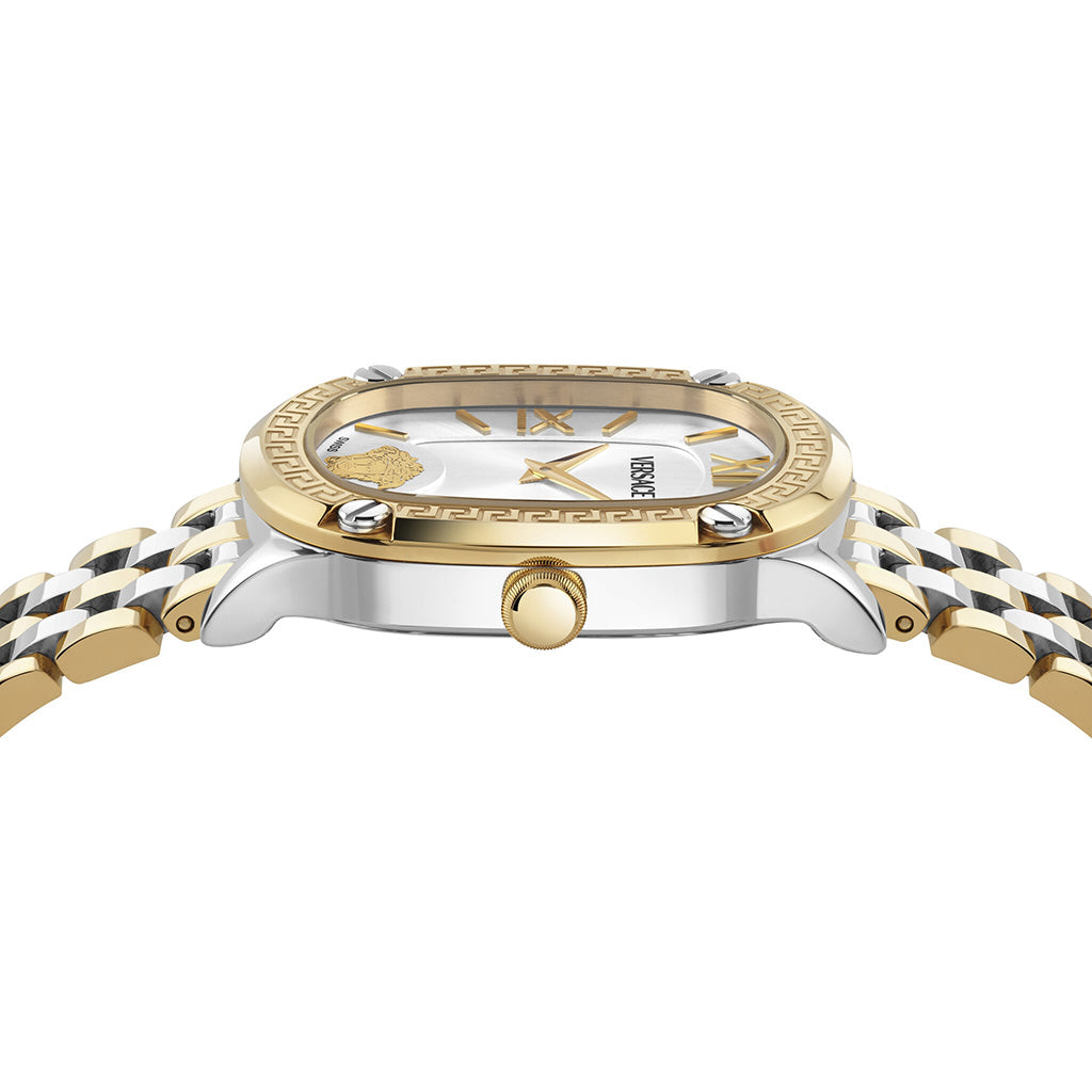 Versace Greca Couture 29mm Silver Ladies Dress Watch