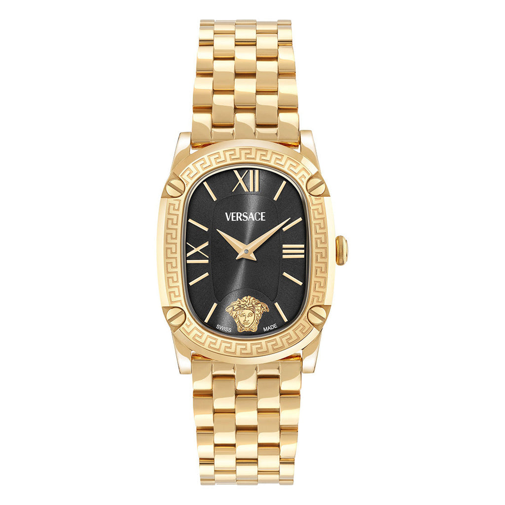 Versace Greca Sphere 29mm Black Dial Ladies Watch