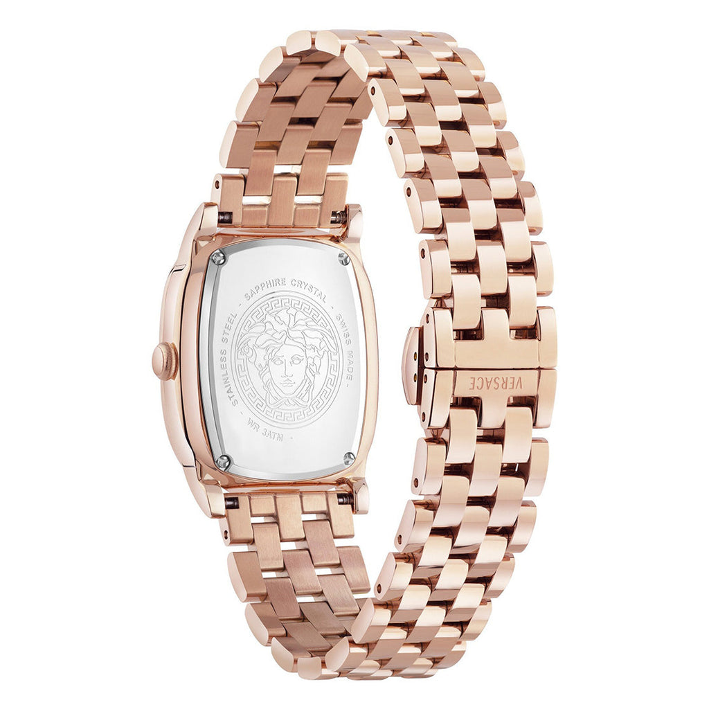 Versace Greca Sphere Ladies Watch 29mm Mint Dial Rose Gold