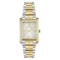 Versace Greca Tonneau 23x33mm Silver Two-Tone Ladies’ Dress Watch