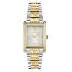 Versace Greca Tonneau 23x33mm Silver Two-Tone Ladies’ Watch