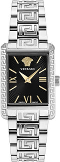 Versace Ladies Watch Tonneau 33mm Black Bracelet