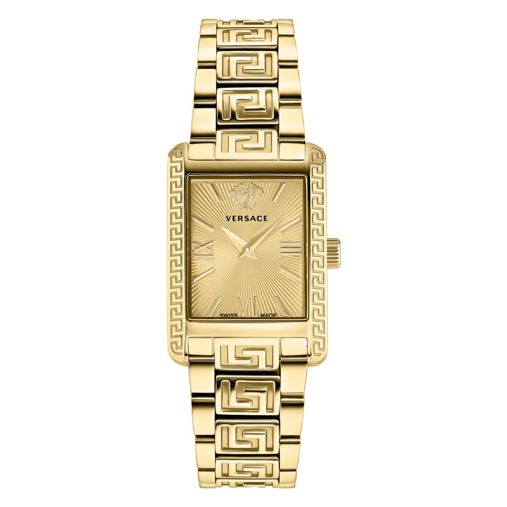 Versace Tonneau Lady 23x33mm Gold Dial Ladies’ Watch