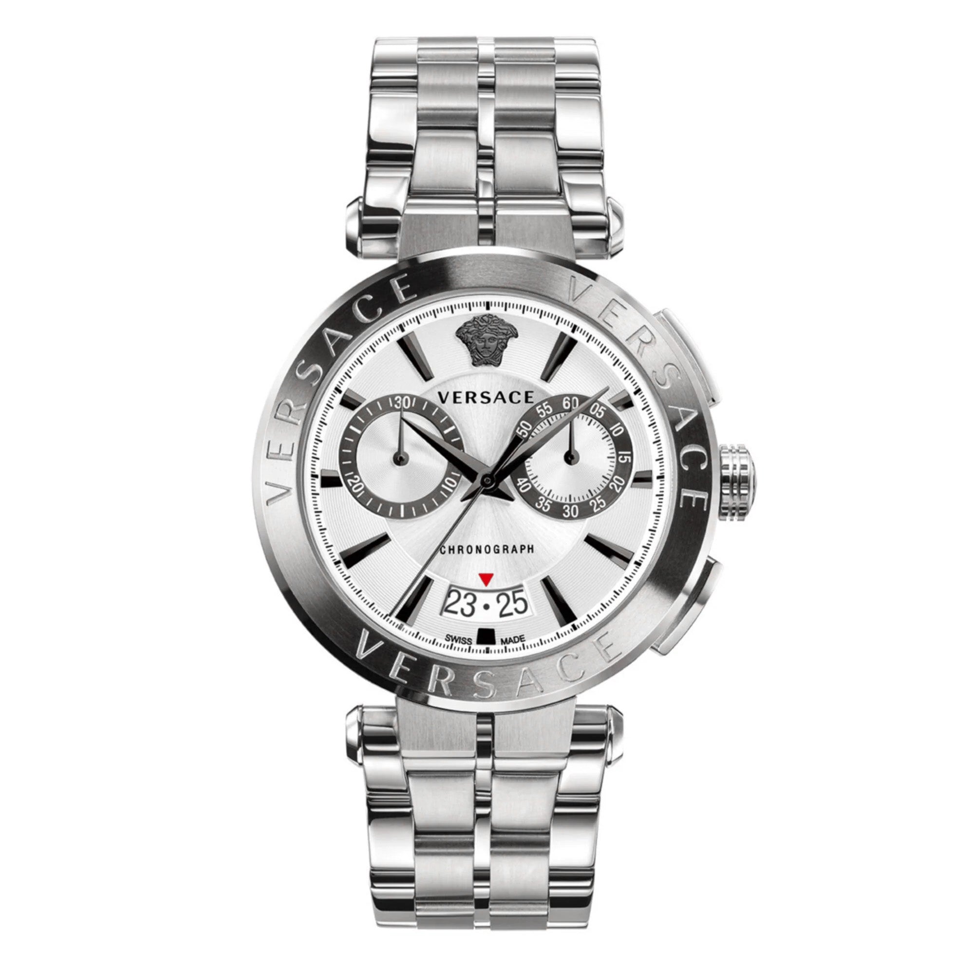 Versace Aion Chronograph Men's White Watch