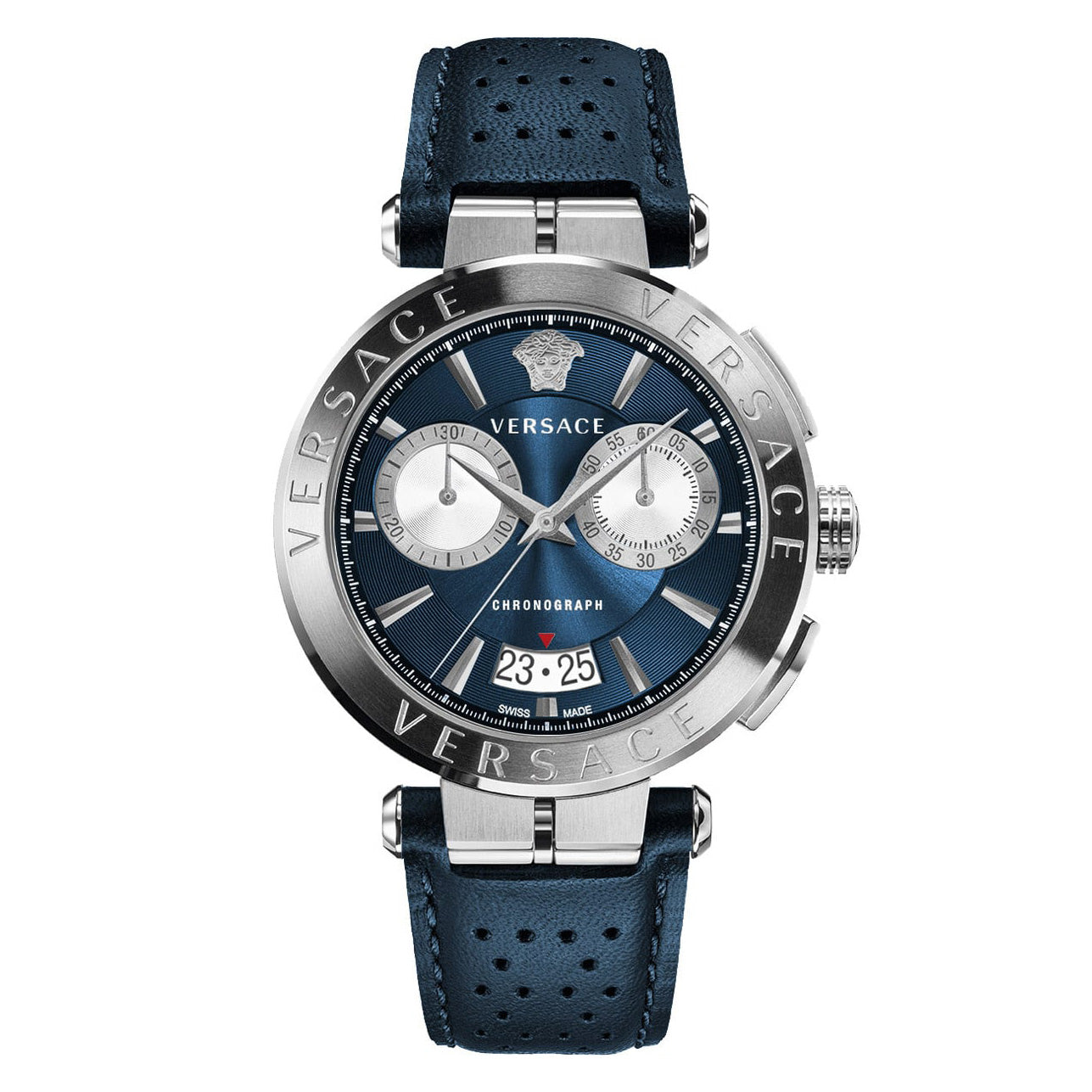 Versace Aion Chronograph Men's Blue Watch