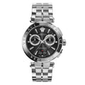 Versace Aion Chronograph Men's Black Silver Watch
