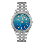 Versace Univers 43mm Blue Dial Stainless Steel Men's Watch