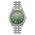 Versace Univers Men's Watch 43mm Green Dial Stainless Steel Bracelet