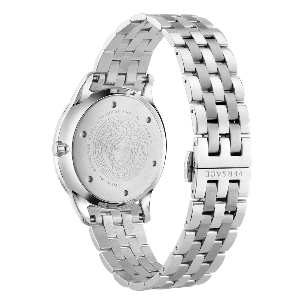 Versace Univers 43mm Green Dial Stainless Steel Men's Watch