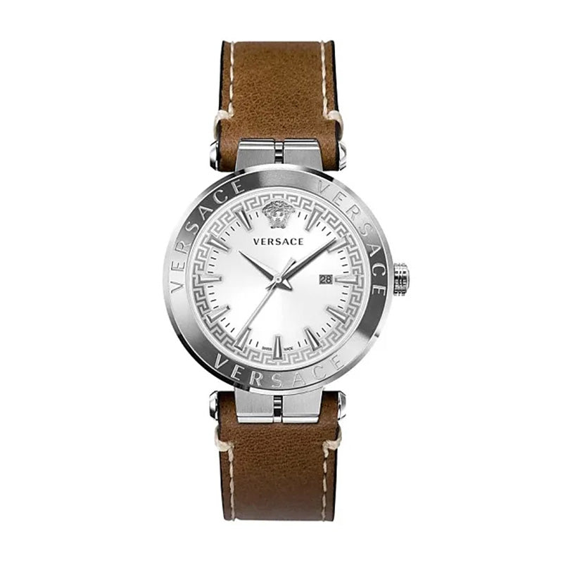 Versace Men's Watch Aion 44mm White Brown