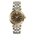 Versace Men's Watch Aion 44mm Brown Gold