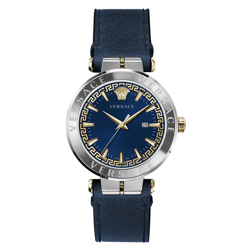 Versace Men's Watch Aion 44mm Blue Indigo