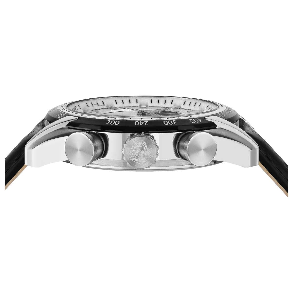 Versace V-Ray Men's Black White Chronograph Watch