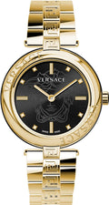 Versace Ladies Watch New Lady 38mm Gold Bracelet