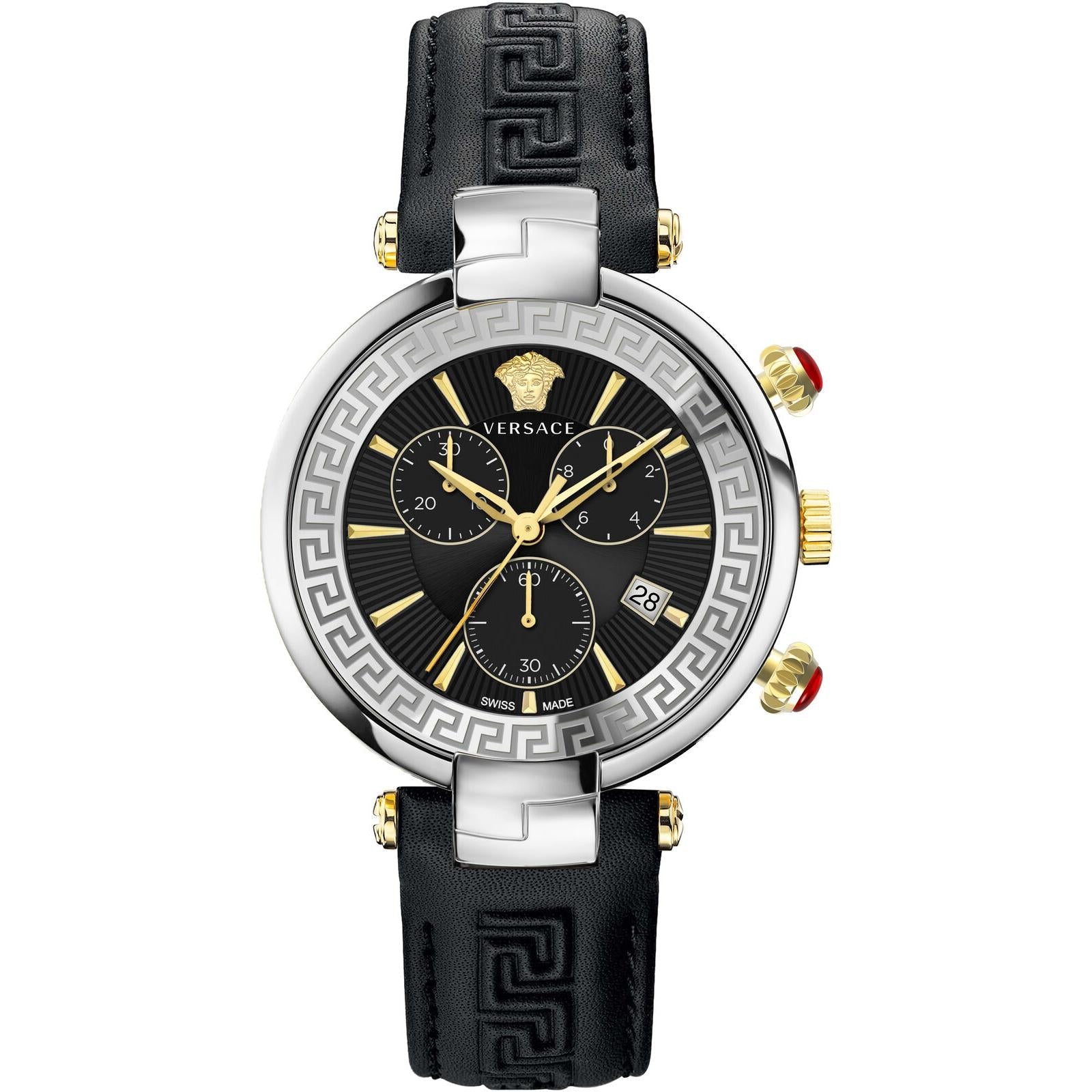 Versace Men's Watch Revive Chrono 41mm Black