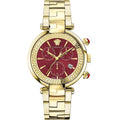 Versace Men's Watch Revive Chrono 41mm Red Gold Bracelet