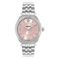 Versace Hellenyium Ladies Watch 35mm Pink Dial Stainless Steel