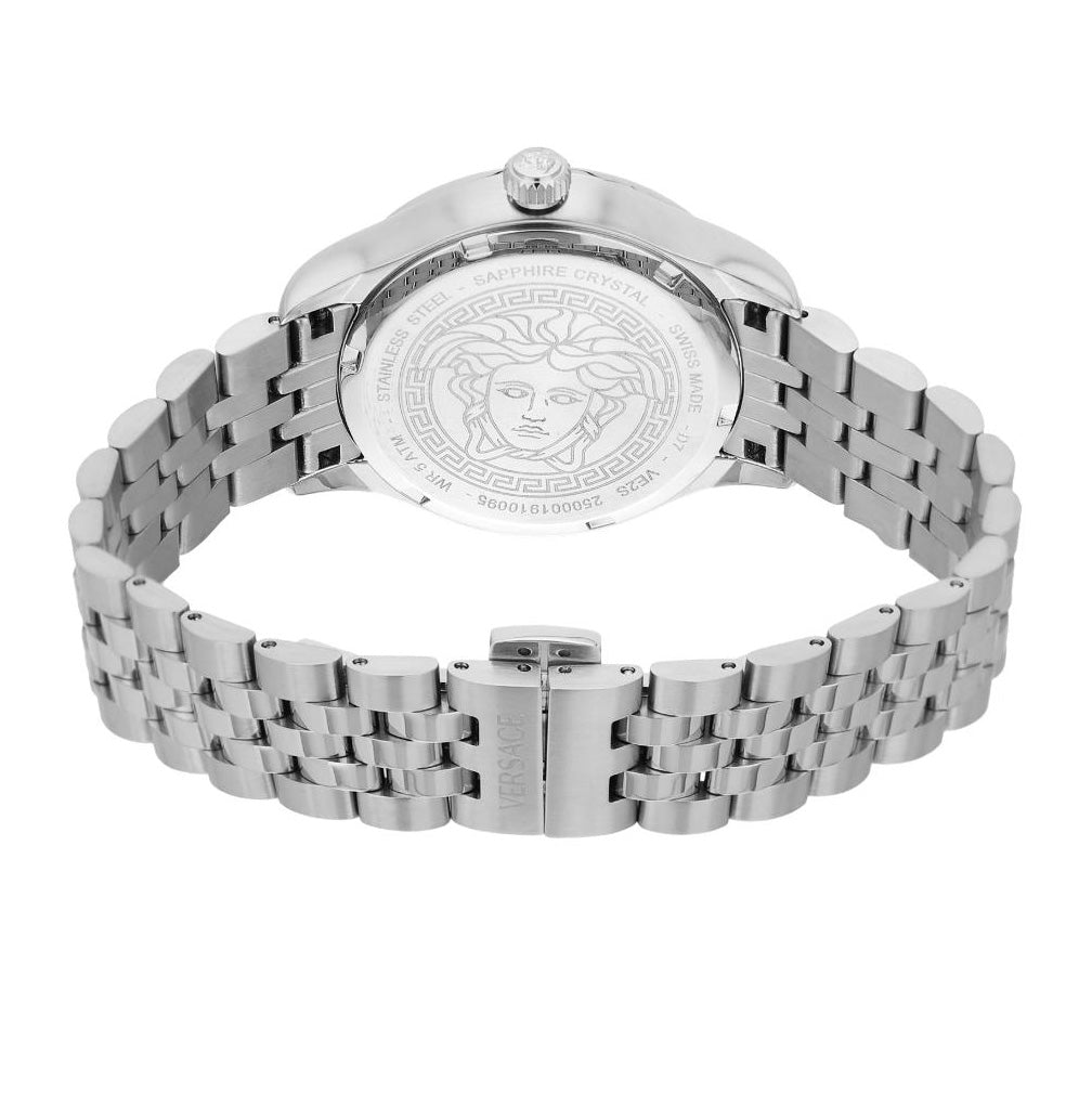 Versace Hellenyium Lady 35mm Blue Dial Ladies' Dress Watch